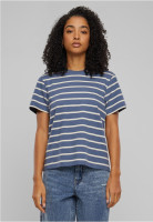 Urban Classics Damen T-Shirt Ladies Striped Boxy Tee TB6059