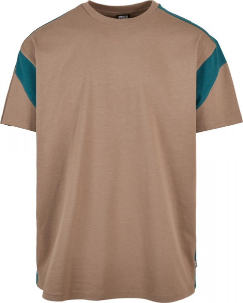 Urban Classics Active Tee Darkkhaki/Teal