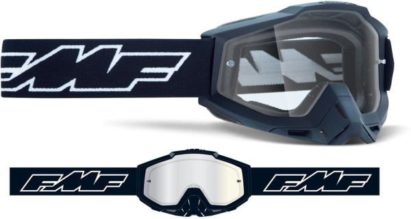 FMF Schutzbrille Goggles Powerbomb Otg (Clear) 23104