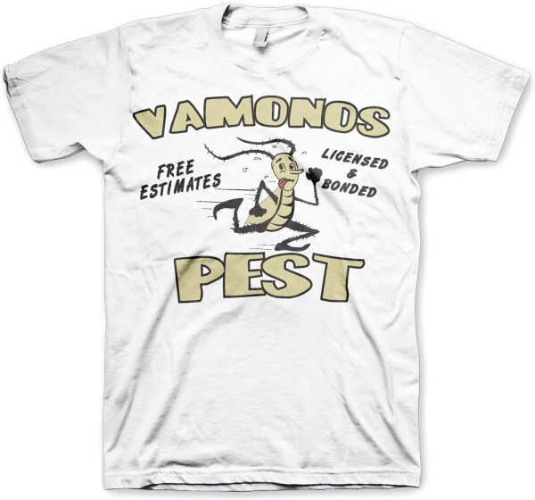 Breaking Bad Vamanos Pest T-Shirt White