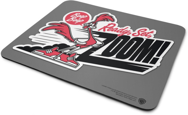 Looney Tunes Road Runner Beep Beep Mouse Pad 3-Pack Grey