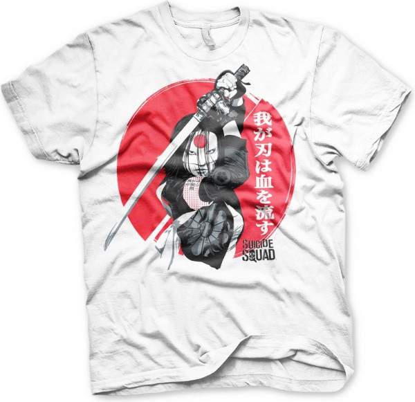 Suicide Squad Katana T-Shirt White