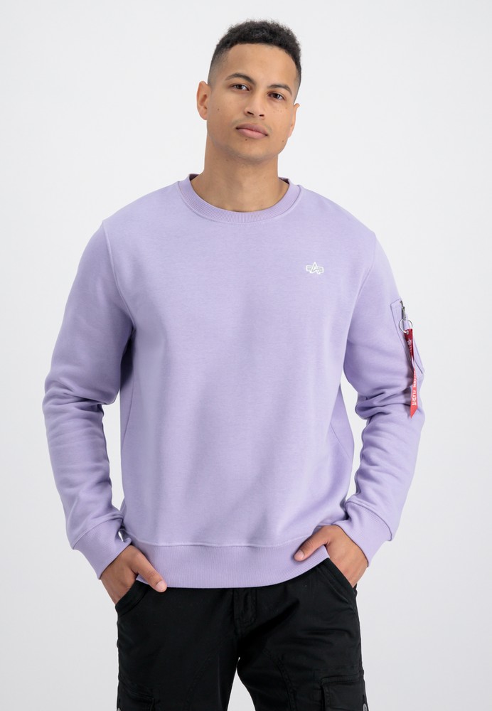 Lifestyle EMB Industries | Pale Men Alpha Hoodies Sweatshirts Violet Unisex | / Sweater |