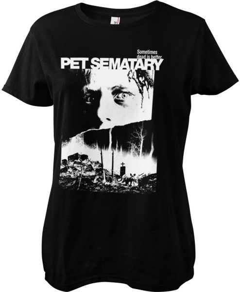 Pet Sematary Damen T-Shirt Poster Girly Tee PM-5-PS001-H96-1