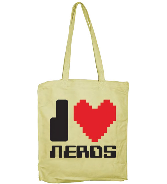 Hybris I Love Nerds Tote Bag SH-4-50297-H18-11