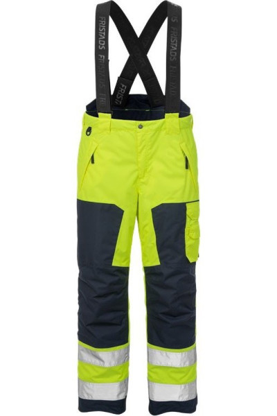 Fristads Warnschutz-Hose High Vis Airtech® Winterhose Kl. 2 2035 GTT Warnschutz-Gelb/Marine