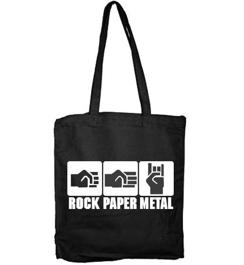 Tokigt Rock Paper Metal Tote Bag SH-4-10921-H1-3