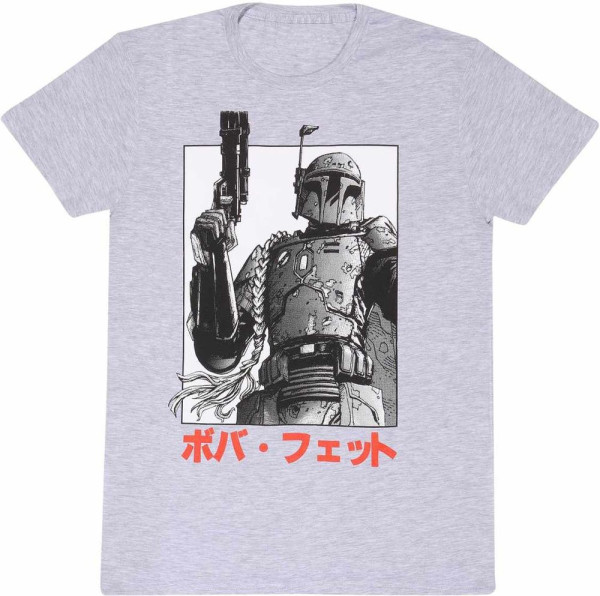 Star Wars - Boba Fett Katakana T-Shirt