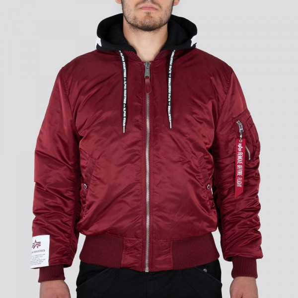 Alpha Industries Jacke MA-1 ZHP Burgundy