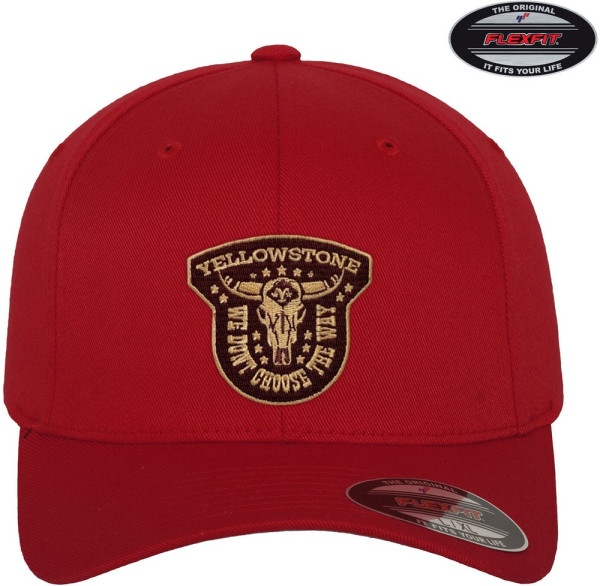 Yellowstone We Don't Choose The Way Flexfit Cap Red