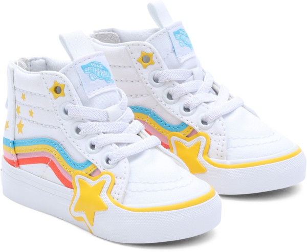 Vans Jungen Lifestyle Sneaker Sk8-Hi Zip Rainbow Star 000BVN