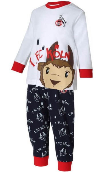 1. FC Köln Kinder Baby Pyjama Maler-Bock-Gäßchen 2040138