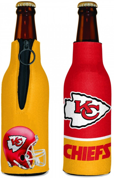 Kansas City Chiefs Neopren Bottle Cooler American Football NFL Rot