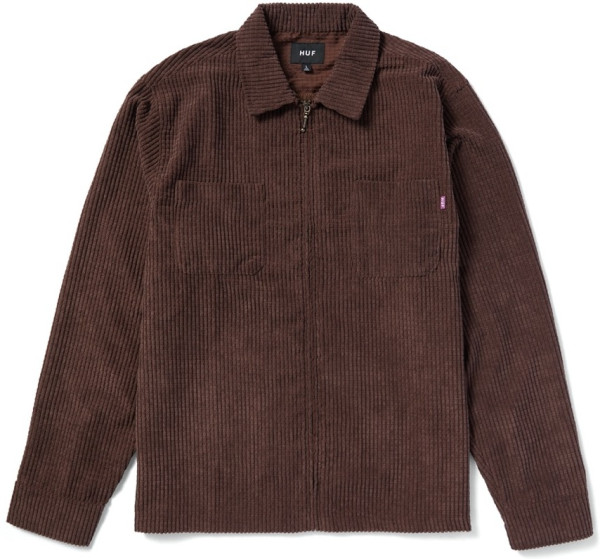 HUF Hemd Cornelius Zip Shirt BU00185