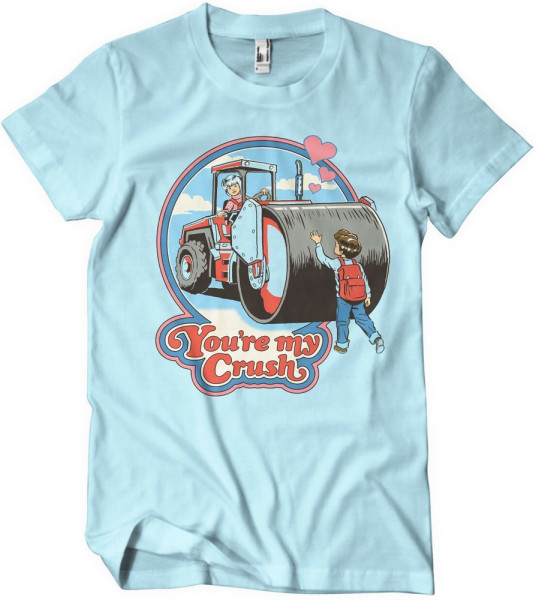 Steven Rhodes You'Re My Crush T-Shirt Skyblue