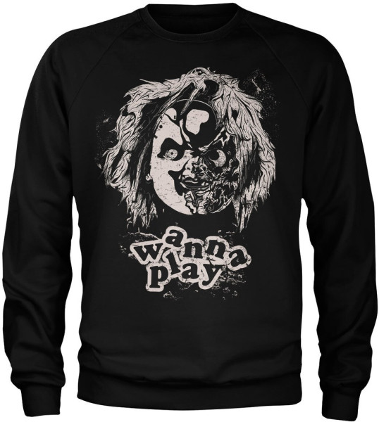 Chucky Wanna Play Sweatshirt Black