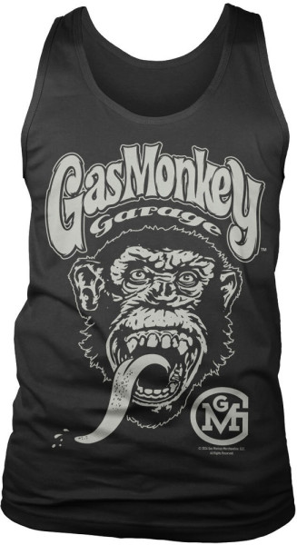 Gas Monkey Garage Tank Top Big Brand Logo Tank Top GMG-7-GMG028-H96-9