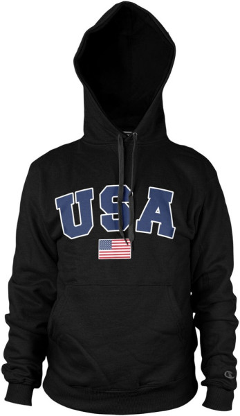 Hybris USA Varsity Hoodie Black