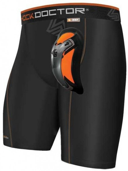 Shock Doctor Compression Short with Ultra Carbon Flex Cup