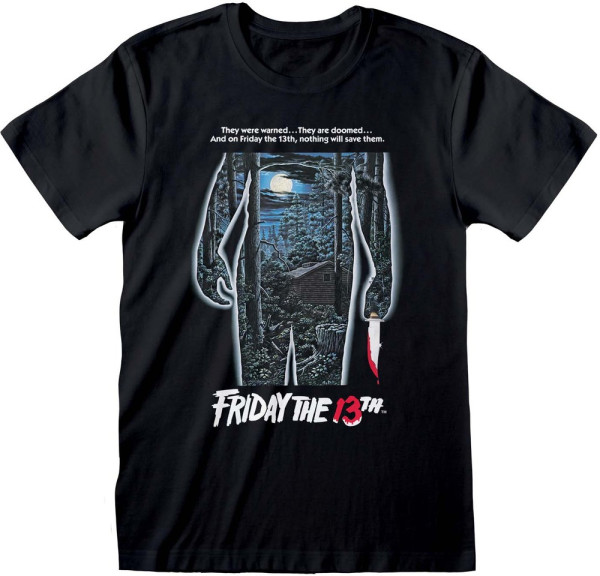 Friday The 13th - Poster T-Shirt Black