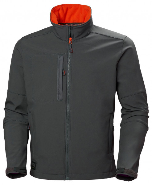 Helly Hansen Jacke 74231 Kensington Softshell Jacket 970 Dark Grey