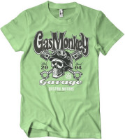 Gas Monkey Garage T-Shirt GmgCustom Motors Skull T-Shirt GMG-1-GMG040-H95-13