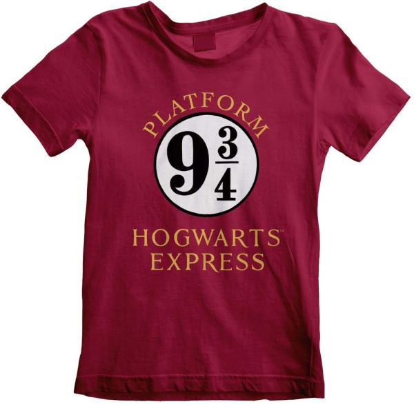 Harry Potter - Hogwarts Express (Kids) Jungen Kinder T-Shirt Maroon