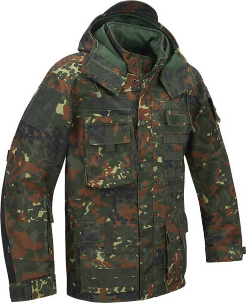 Brandit Men Jacke Performance Outdoorjacket Flecktarn