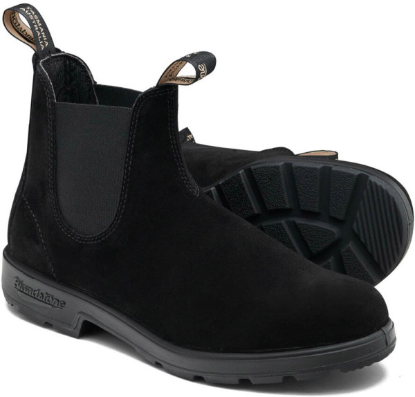 Blundstone Chelsea Boots #2405 Black Suede (Originals Series)