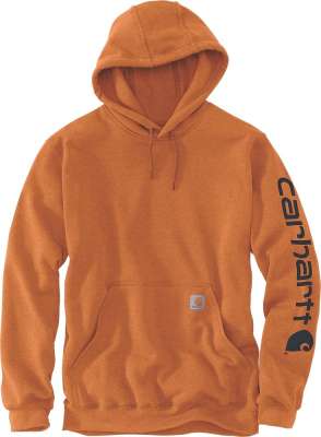 Brown carhartt hoodie deals