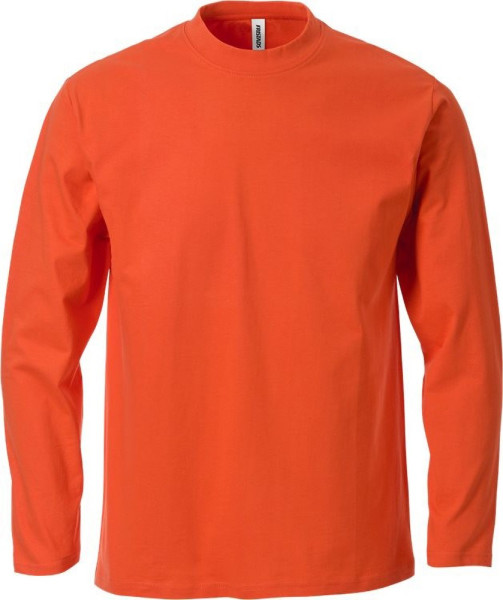 Fristads Longsleeve Acode T-Shirt Langarm 1914 HSJ Leuchtorange