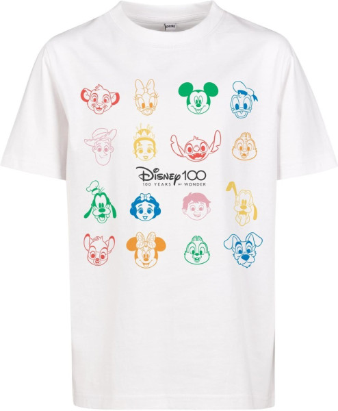 Mister Tee Kinder T-Shirt Kids Disney 100 Faces Tee