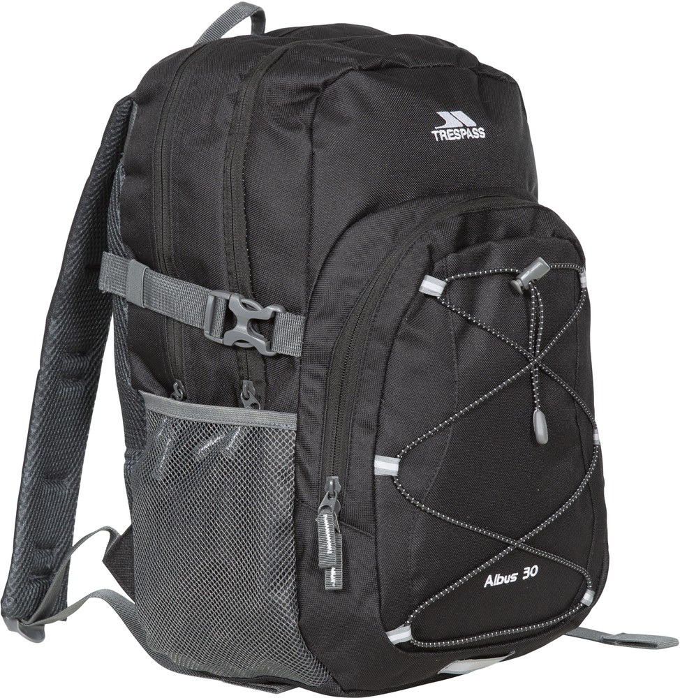 Black casual backpack online