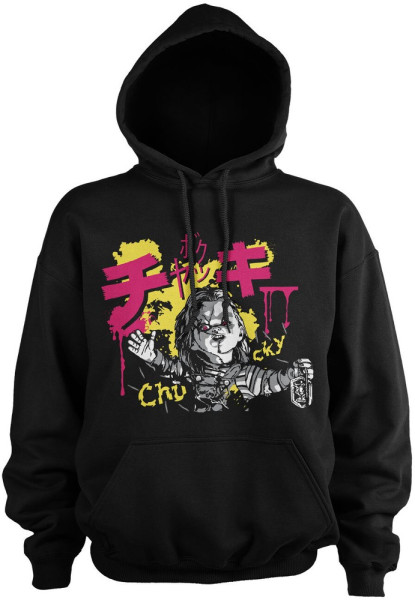 Chucky Graffiti Hoodie Black