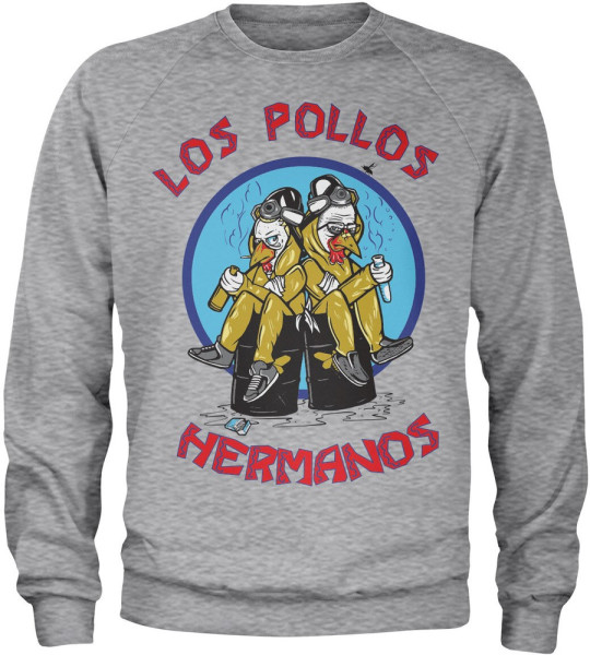 Breaking Bad Walter & Jesse Hermanos Sweatshirt Heather-Grey