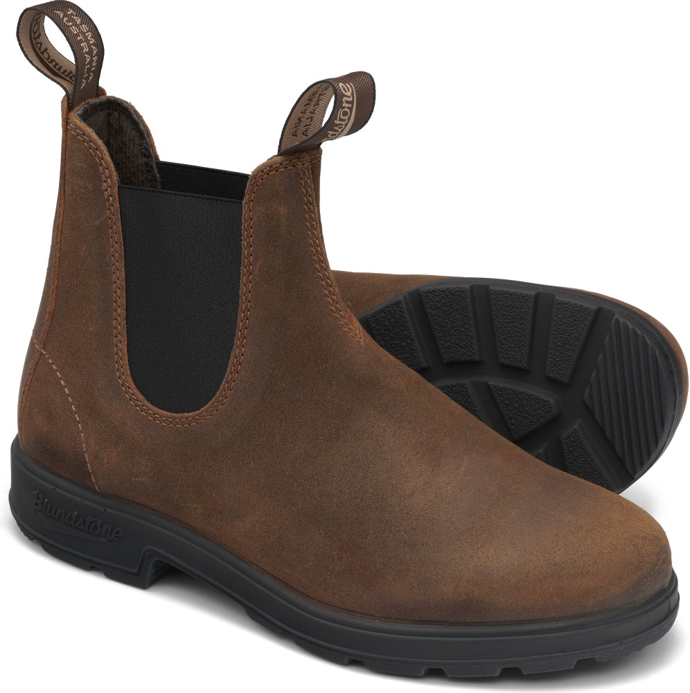 Blundstone Stiefel Boots 1911 Wax Suede 500 Series Brown