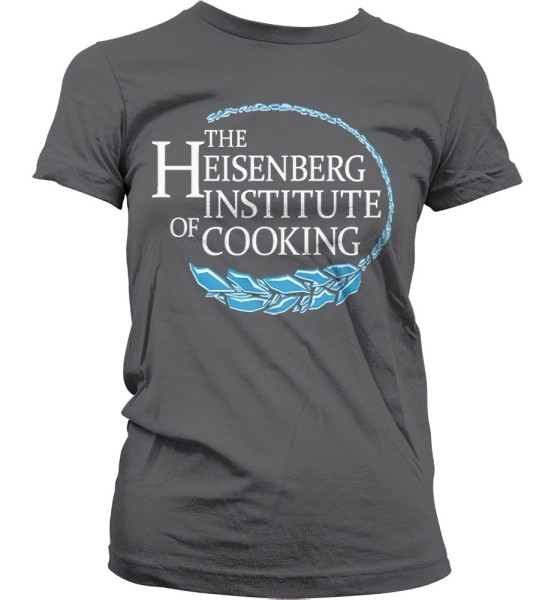 Breaking Bad Heisenberg Institute Of Cooking Girly T-Shirt Damen Dark-Grey