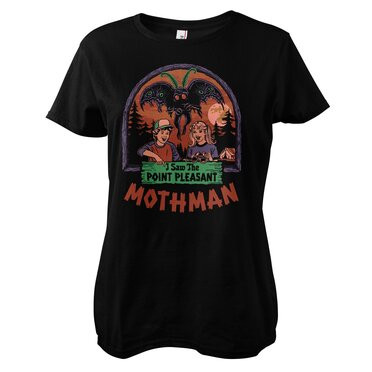 Steven Rhodes Damen T-Shirt I Saw The Point Pleasant Mothman Girly Tee DTR-5-SR171-DTF864