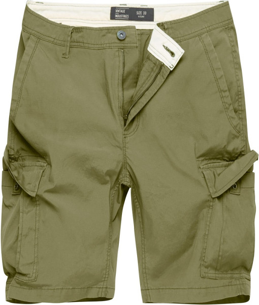 Vintage Industries Cargo-Shorts Ryker Shorts Bright Olive