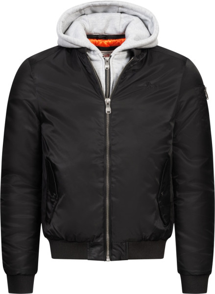 Lonsdale Clifton All Seasons Jacke mit Kapuze schmale Passform