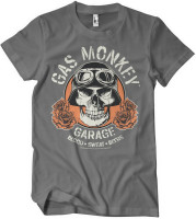 Gas Monkey Garage T-Shirt Skull T-Shirt GMG-1-GMG042-H76-5