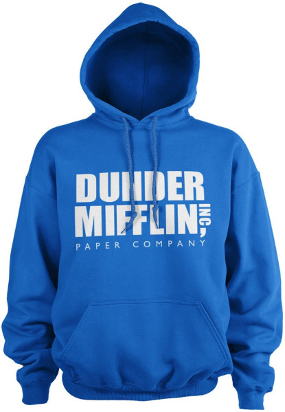 The Office Dunder Mifflin Inc. Logo Hoodie Blue