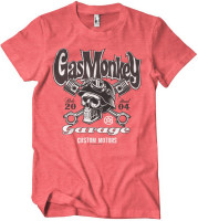 Gas Monkey Garage T-Shirt GmgCustom Motors Skull T-Shirt GMG-1-GMG040-H95-13