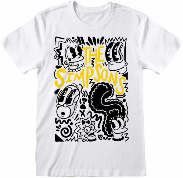 Simpons, The - Graffiti T-Shirt