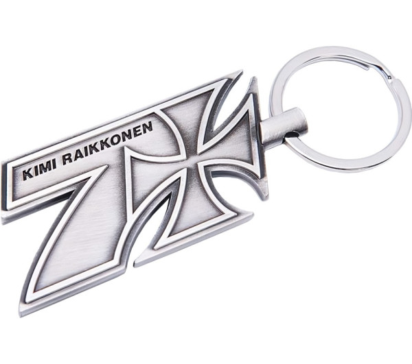 WCC West Coast Choppers Keychain Kimi Raikkönen Chrome