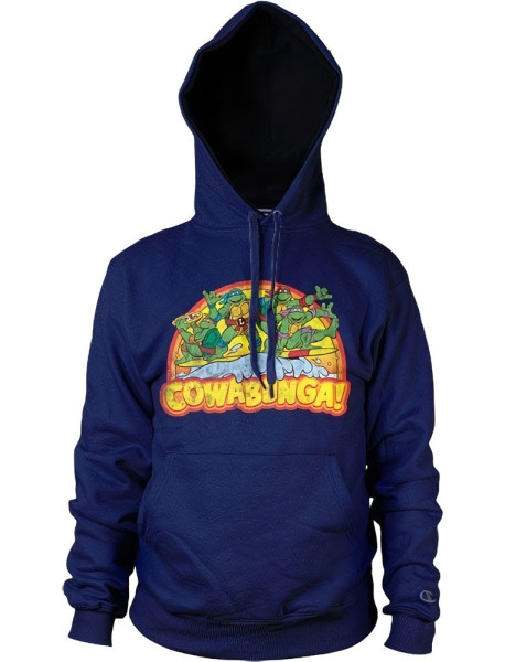 Teenage Mutant Ninja Turtles TMNT Cowabunga Hoodie Navy