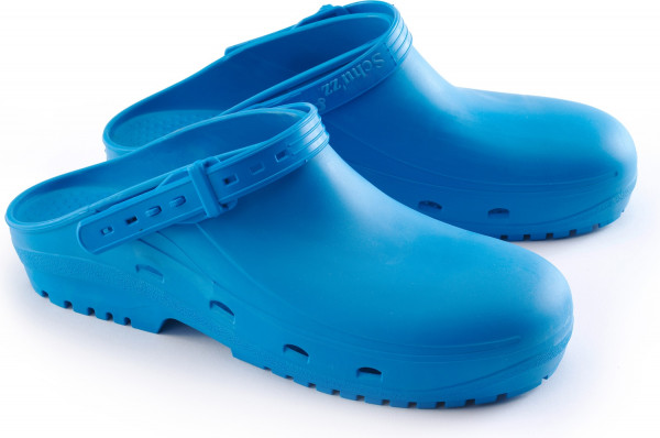 Schu'zz Schuzz Damen Clog Sicherheitsschuhe Sécu Femme Bleu vif / Blau