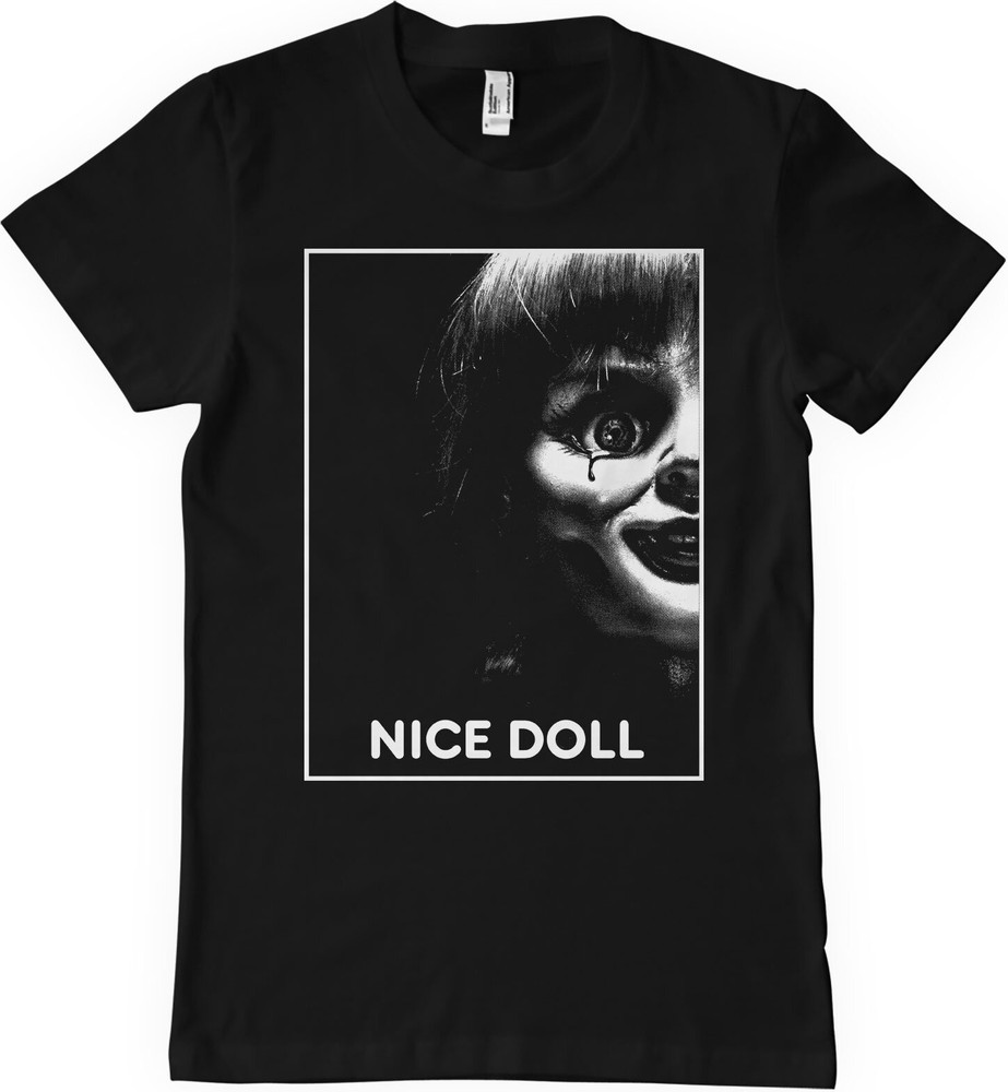 Annabelle Nice Doll T Shirt Black kustom kult