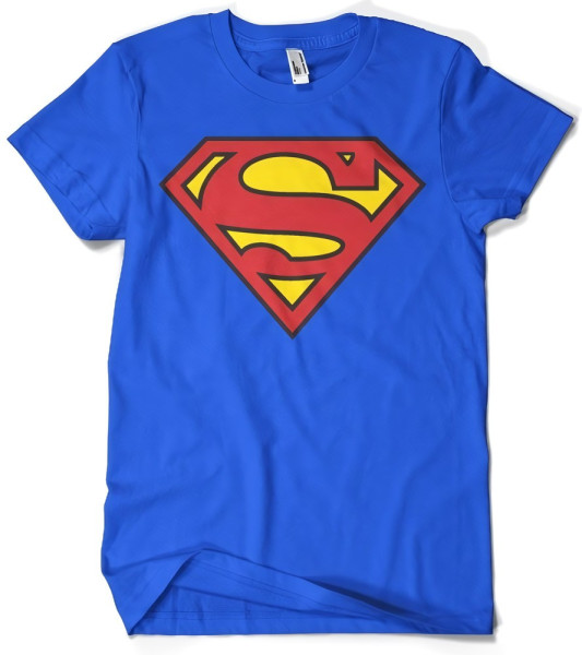 Superman Shield T-Shirt Blue