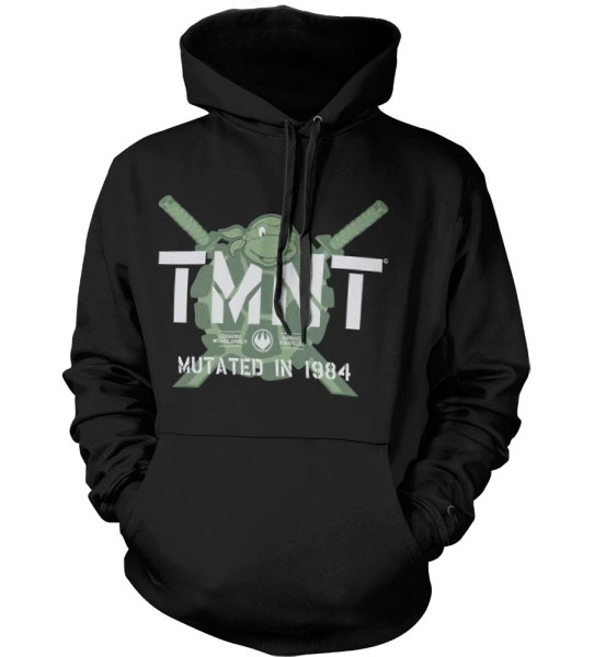 Teenage Mutant Ninja Turtles TMNT Mutated in 1984 Hoodie Black